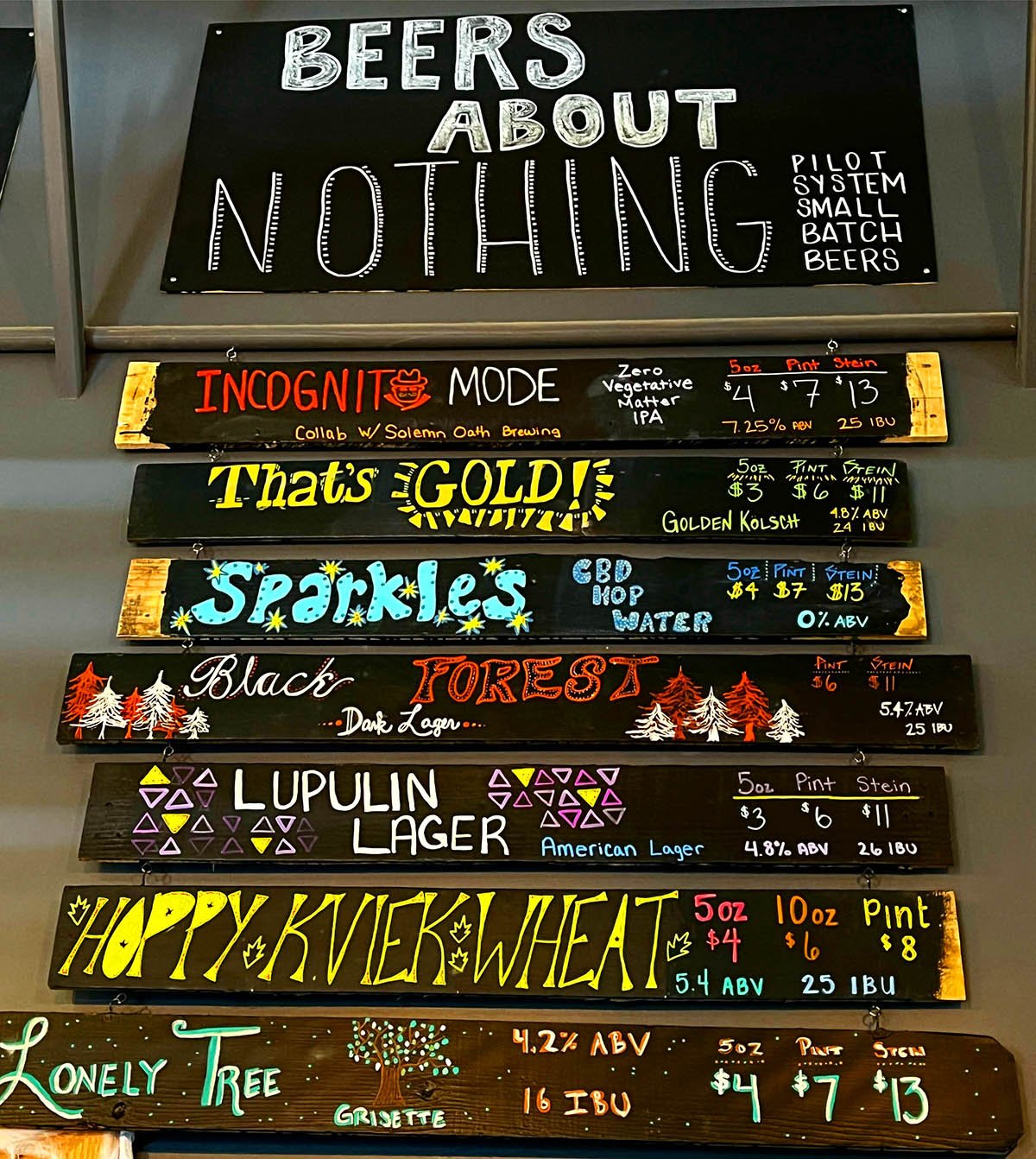 There's always something exciting among Third Space's Beers About Nothing (On Milwaukee)