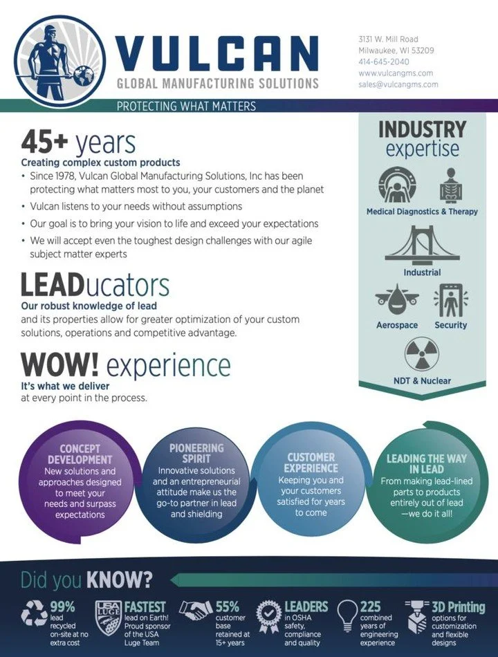 Happy Manufacturing Month🎉⚙️ MVP is proud to kick off October by highlighting manufacturing excellence in the Valley, starting with Vulcan Global Manufacturing Solutions!🦾

Vulcan is known for making custom metal parts used in vital fields like med