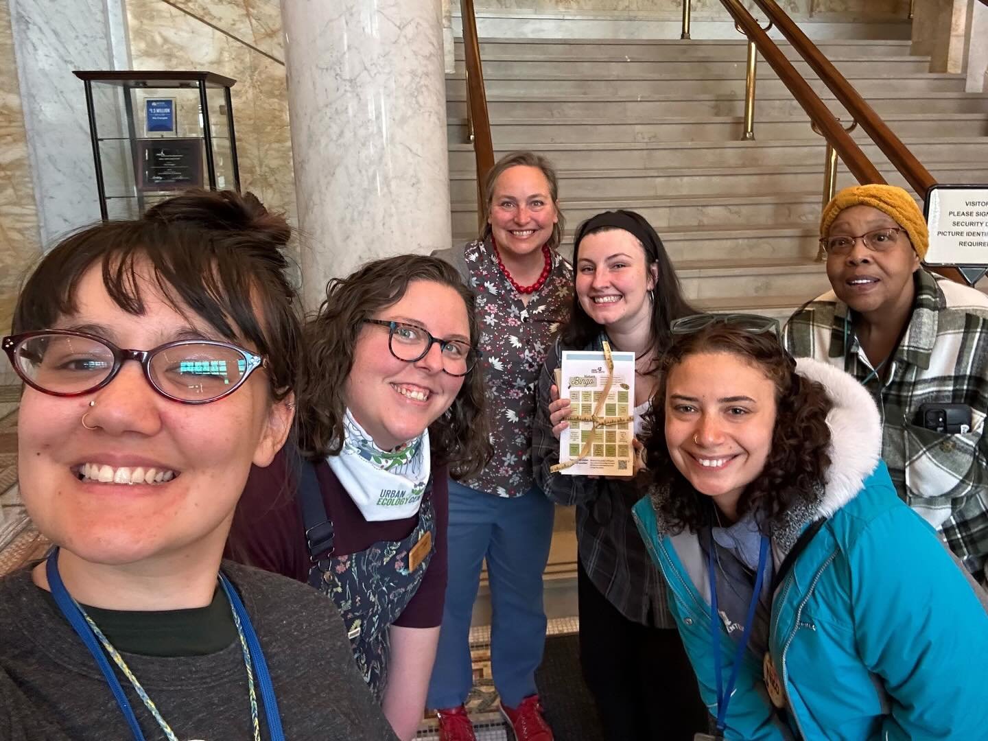 Thanks so much to @urbanecologycenter for paying us a visit last week! MVP is thankful to have such amazing partners in the Valley! 🌳