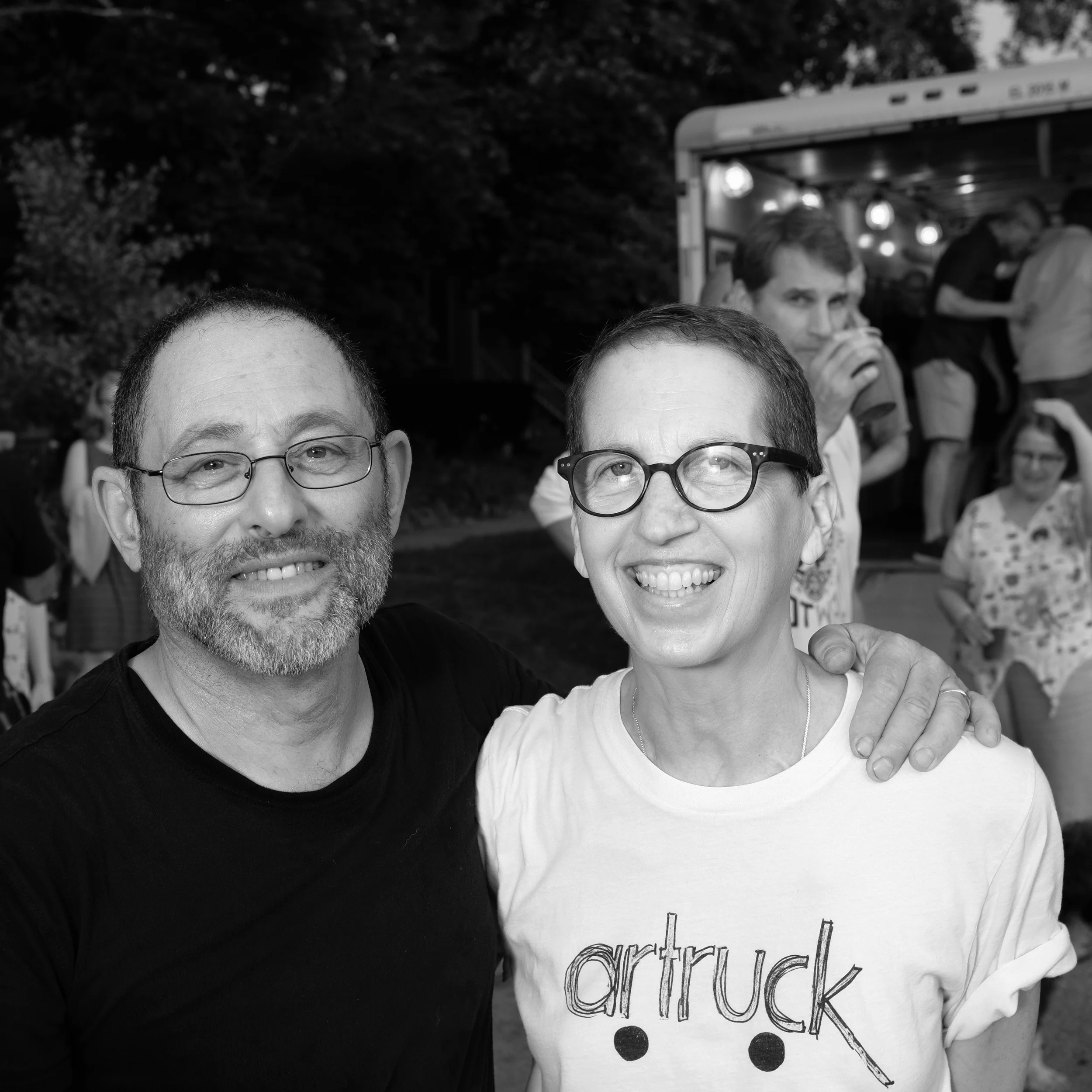 Neil Good and Julie Cowan, Artruck Founder.