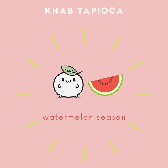 🍉🍉Watermon slush starts tomorrow June 12th!
Delivery available through Door Dash.  Pick up orders through our website www.khabtapioca.com.
We are getting ready for walk-in orders in time for phase 3! 👟👟🚶