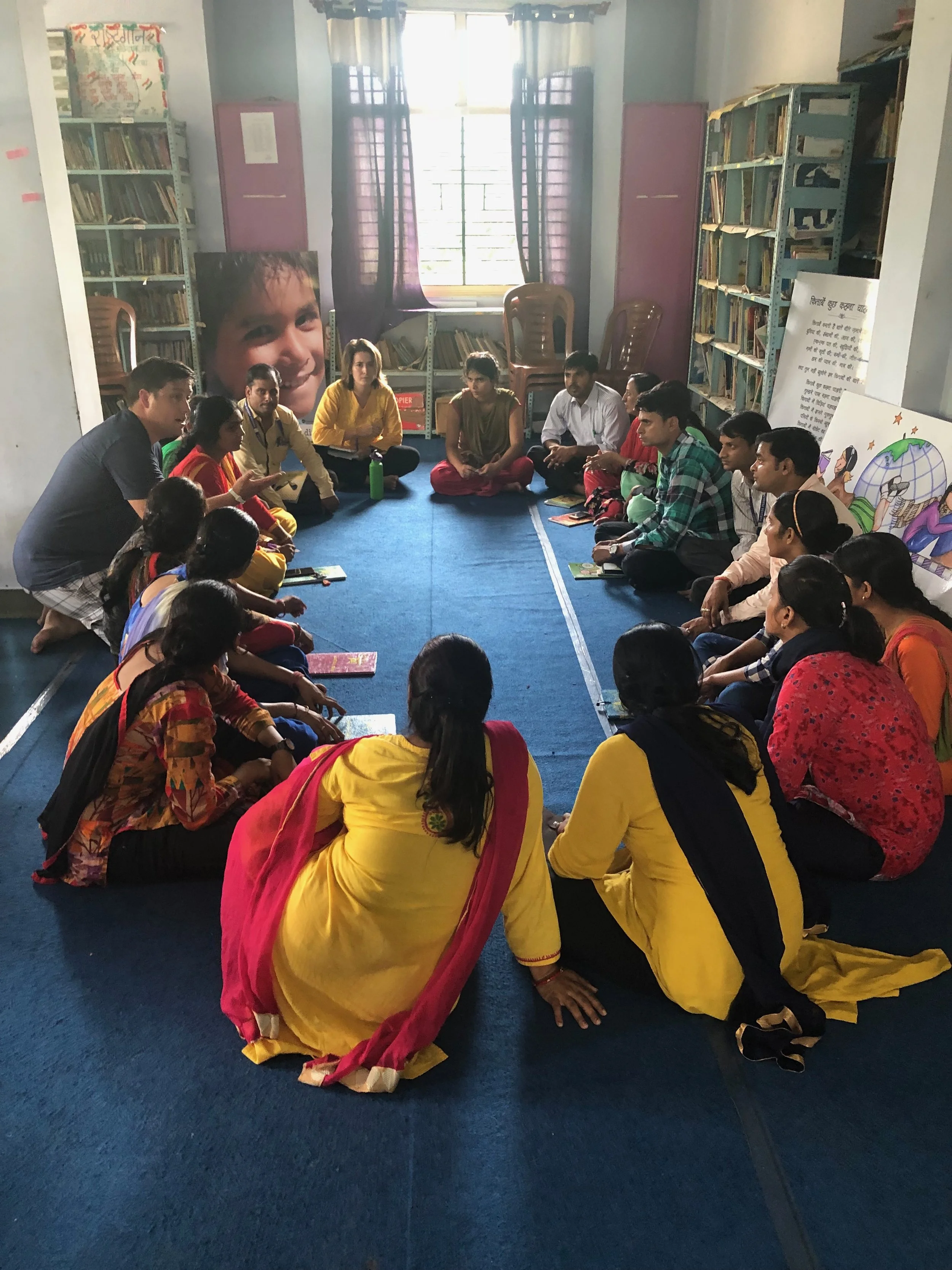 Lead For Delaware trains teachers in rural India.