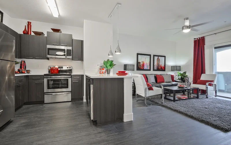SW living area