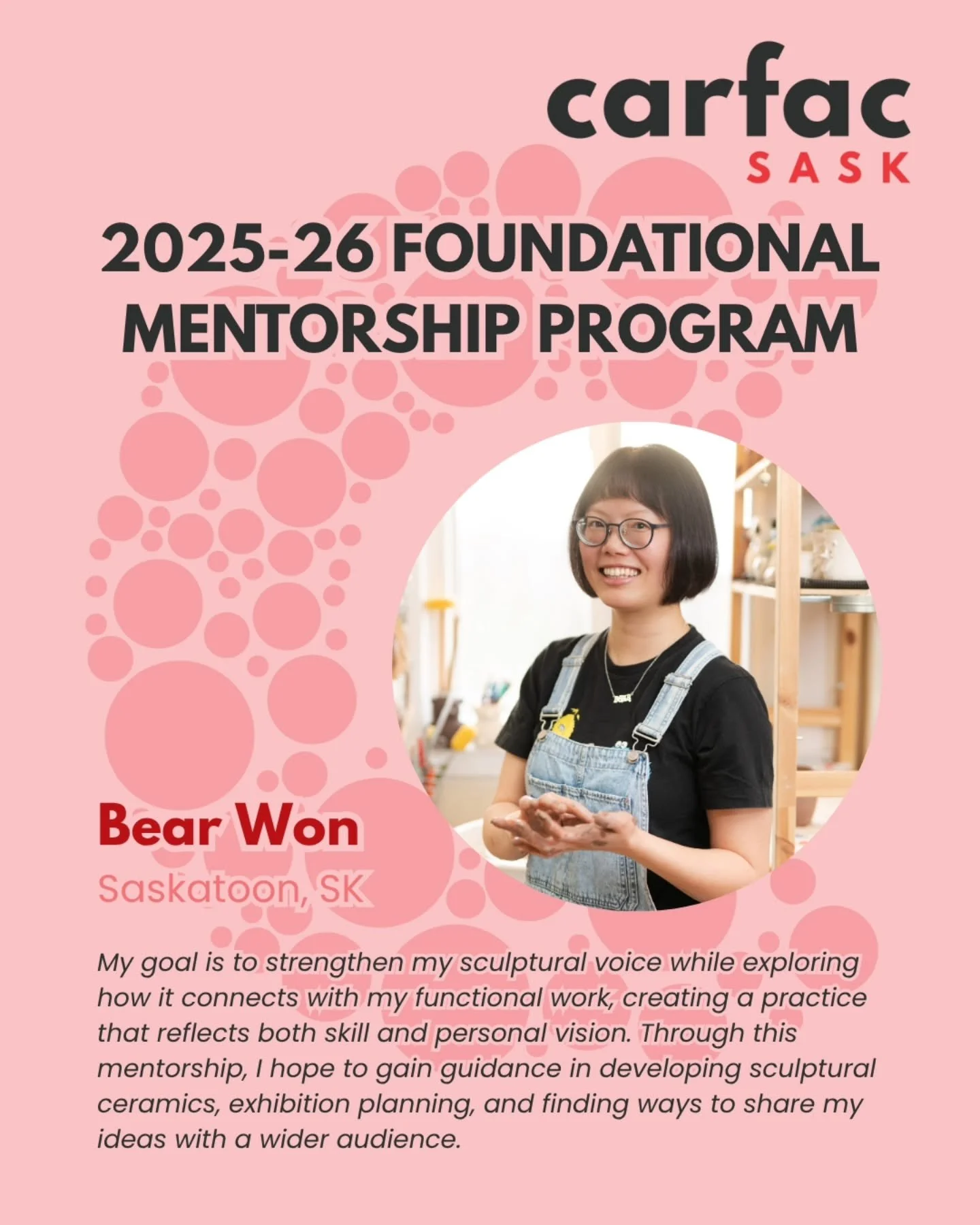 Meet one of our new pairs for the 2025-26 Foundational Mentorship Program!
We are excited to introduce Mentee Bear Won (Saskatoon) and their Mentor Paula Cooley (Saskatoon). We're looking forward to watching this pair learn and grow together through
