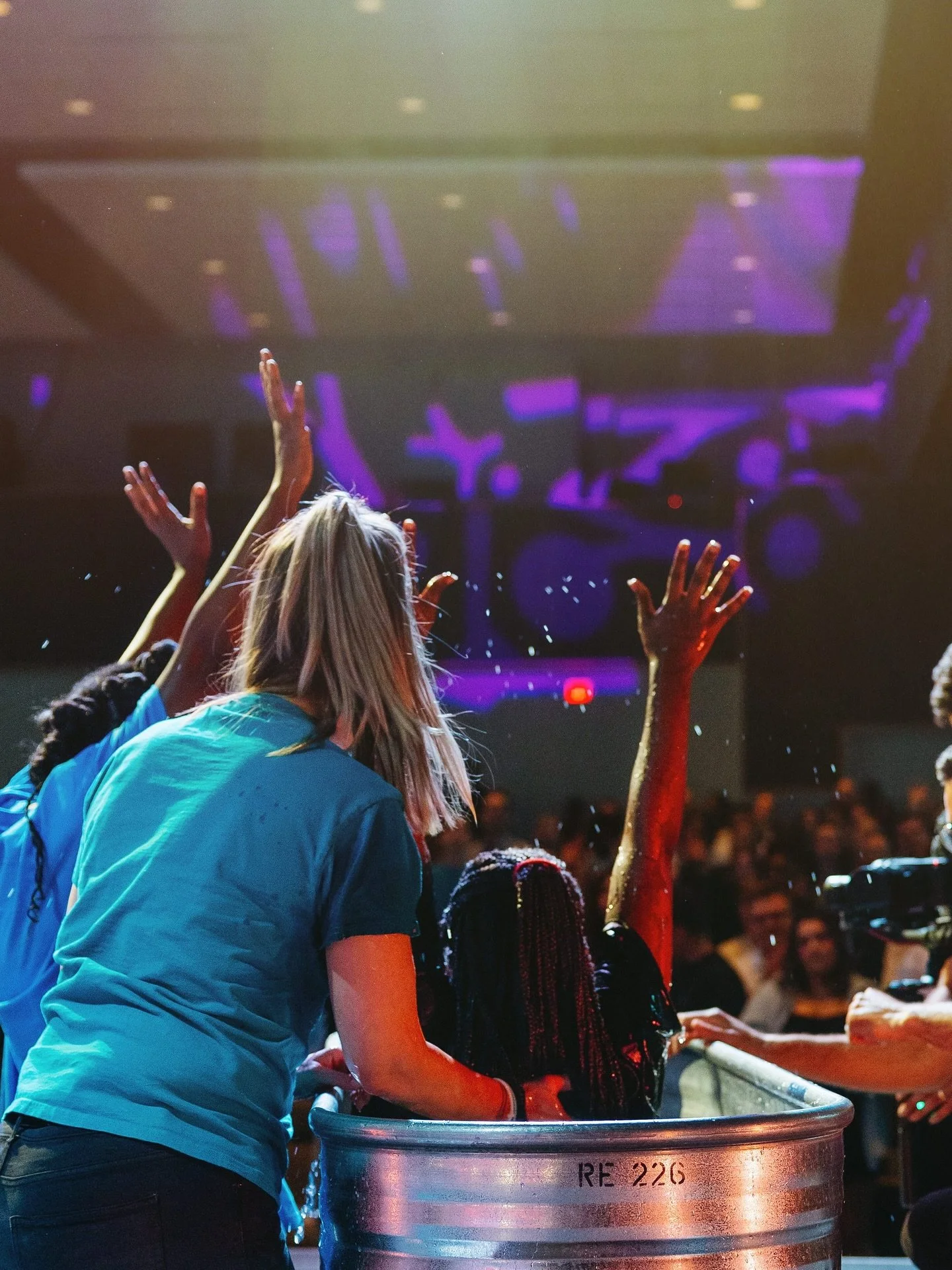 Baptism Sunday is THIS SUNDAY! 
Who is ready to celebrate?! 🎉💦

Baptisms happening at BOTH our 9AM + 11AM services!