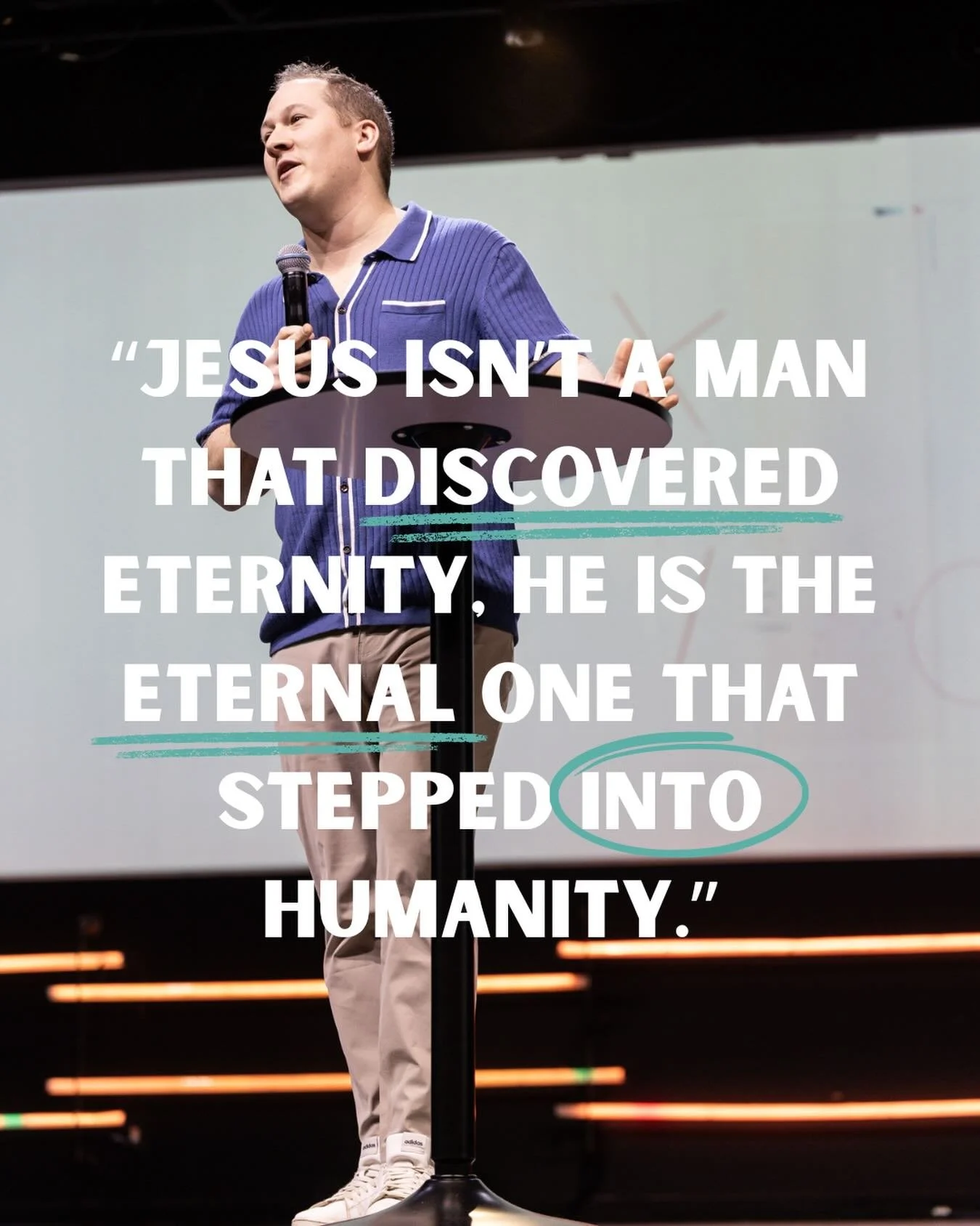 Jesus didn&rsquo;t stumble into divinity, He stepped into our brokenness!!

You can go watch the full sermon on our YouTube channel Elim Church Saskatoon!