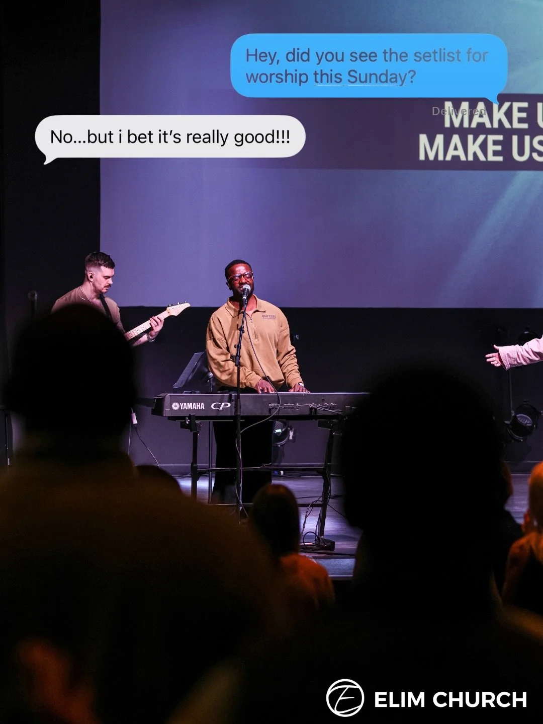 Sunday is almost here !!!!
There&rsquo;s a place for you here at Elim!

Come expectant! Come ready to worship!

Bring your Bible! Bring a friend!

We can&rsquo;t wait to see you!
Service times 9am and 11am!