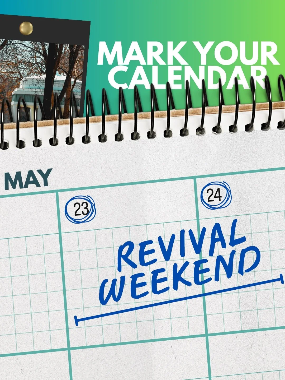 We need a move of God. Pray. Expect. Be there!

May 23 ForYXE Event:
Uniting local churches for acts of service
Carnival in Kinsmen Park |  2-6pm

May 24 Baptism Sunday Services:
Baptize Canada | Be part of the global witness. 
Elim Church |  9am + 1