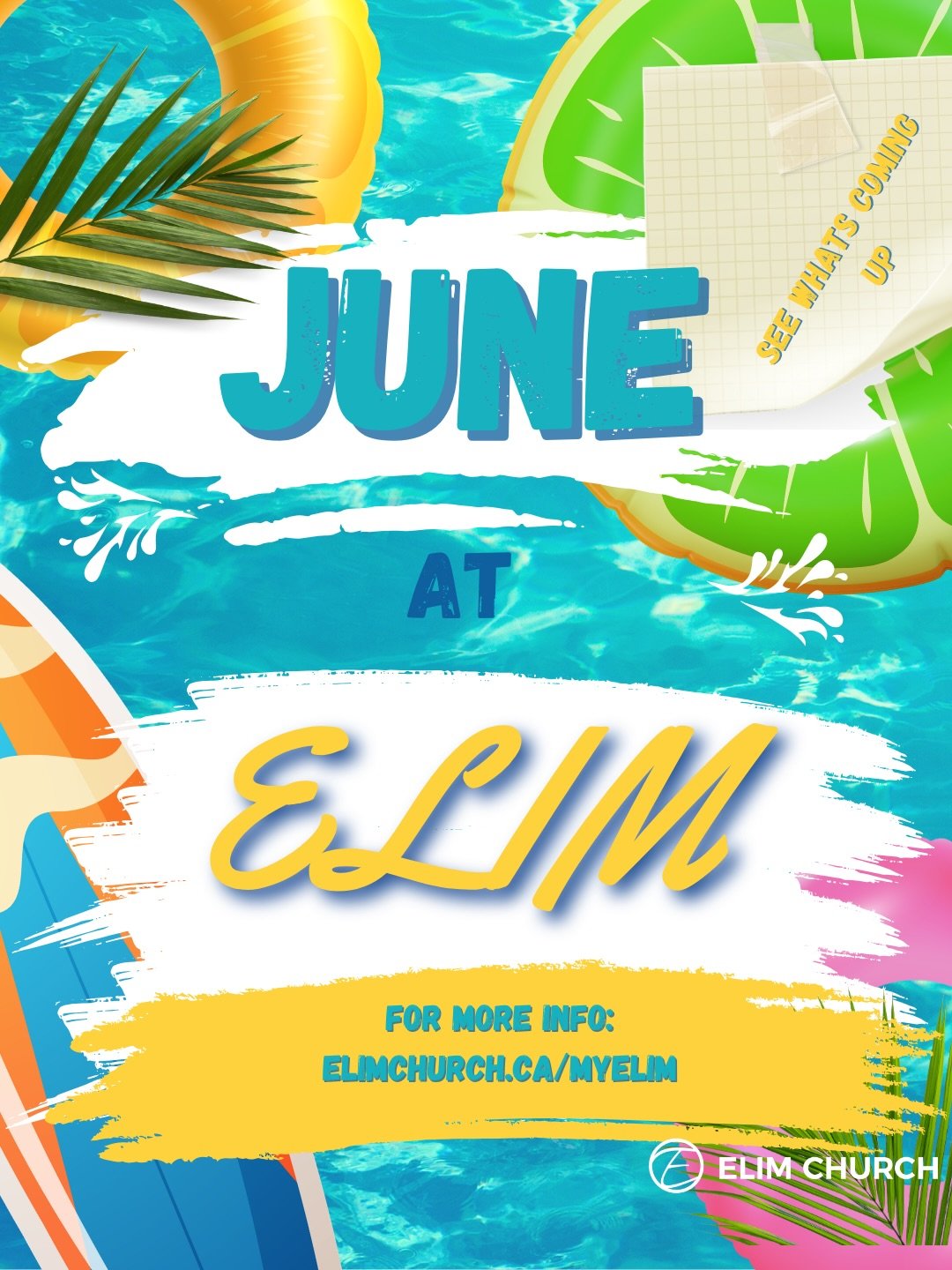June at Elim!
A super exciting month is coming up and we can&rsquo;t wait to celebrate!

Learn more about what&rsquo;s happening this month by clicking the link in our bio!