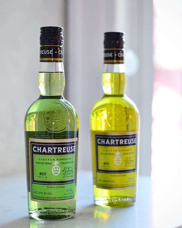 You might have noticed that I'm a little obsessed with Chartreuse. (Ok, maybe more than a little.) It smells a little bit like the mingling of dried herbs from my mother's spice cabinet, and a little like bit like a magical elixir from your wildest d