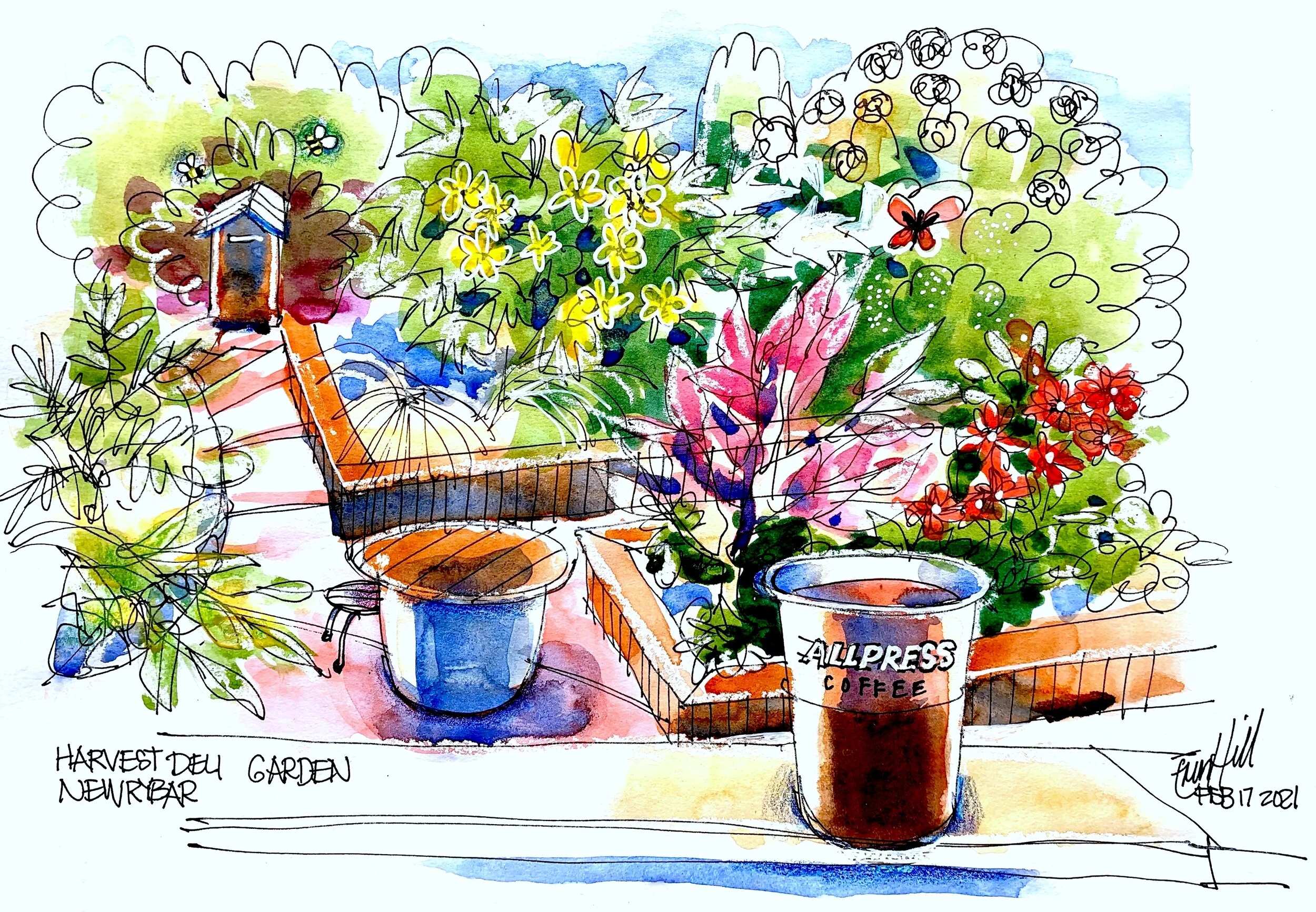 A Garden Sketch