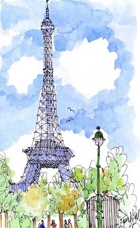 Paris.... - Pencil sketches gallery by F&N | Facebook