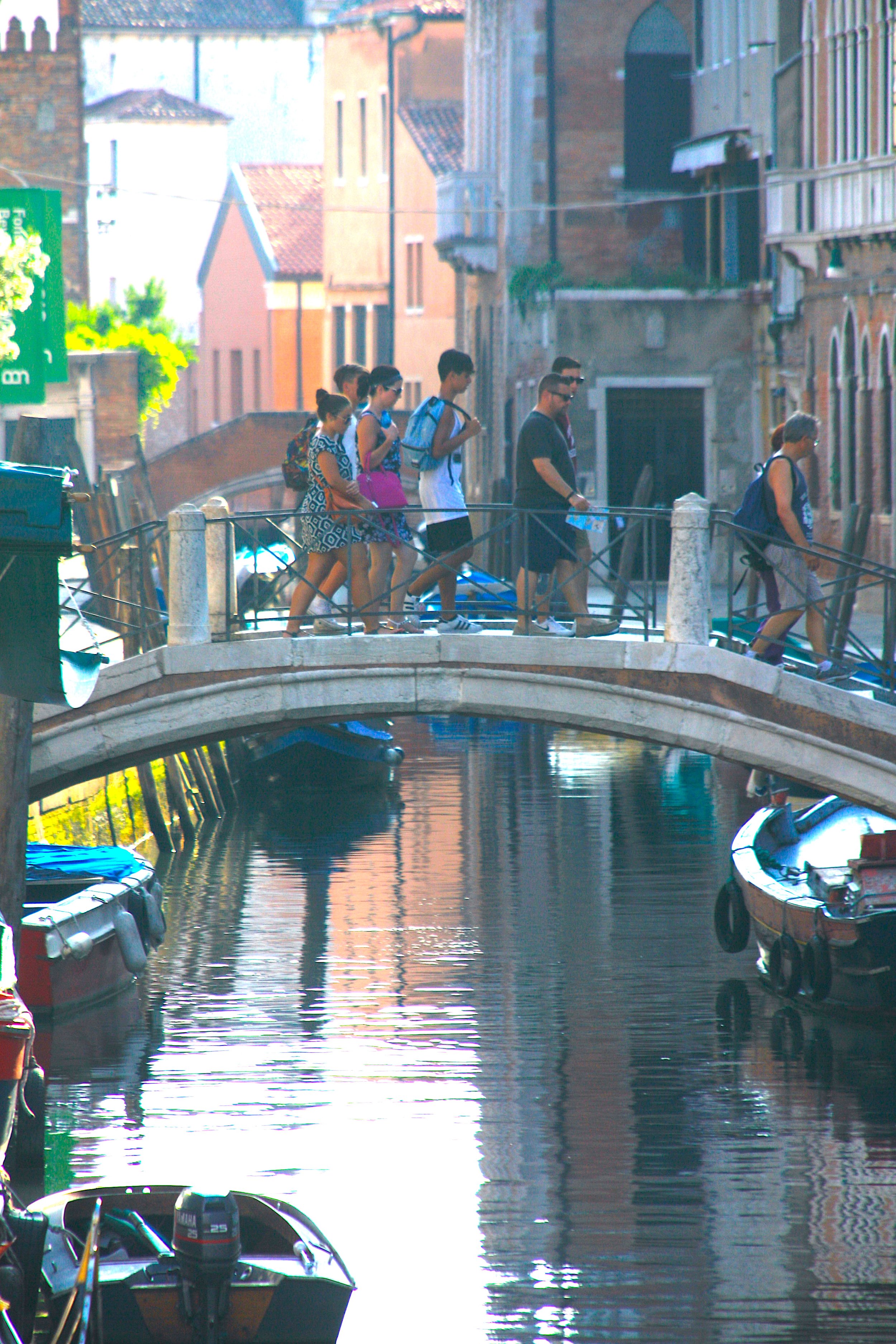 Over the bridge Venice.JPG