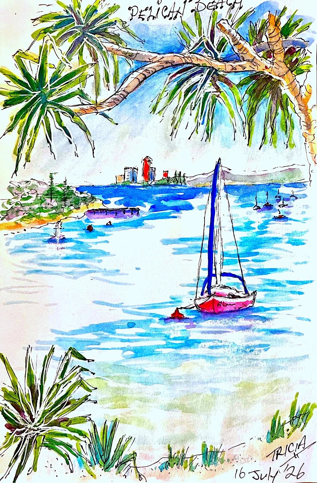 Tricia. Pelican Beach.JPG