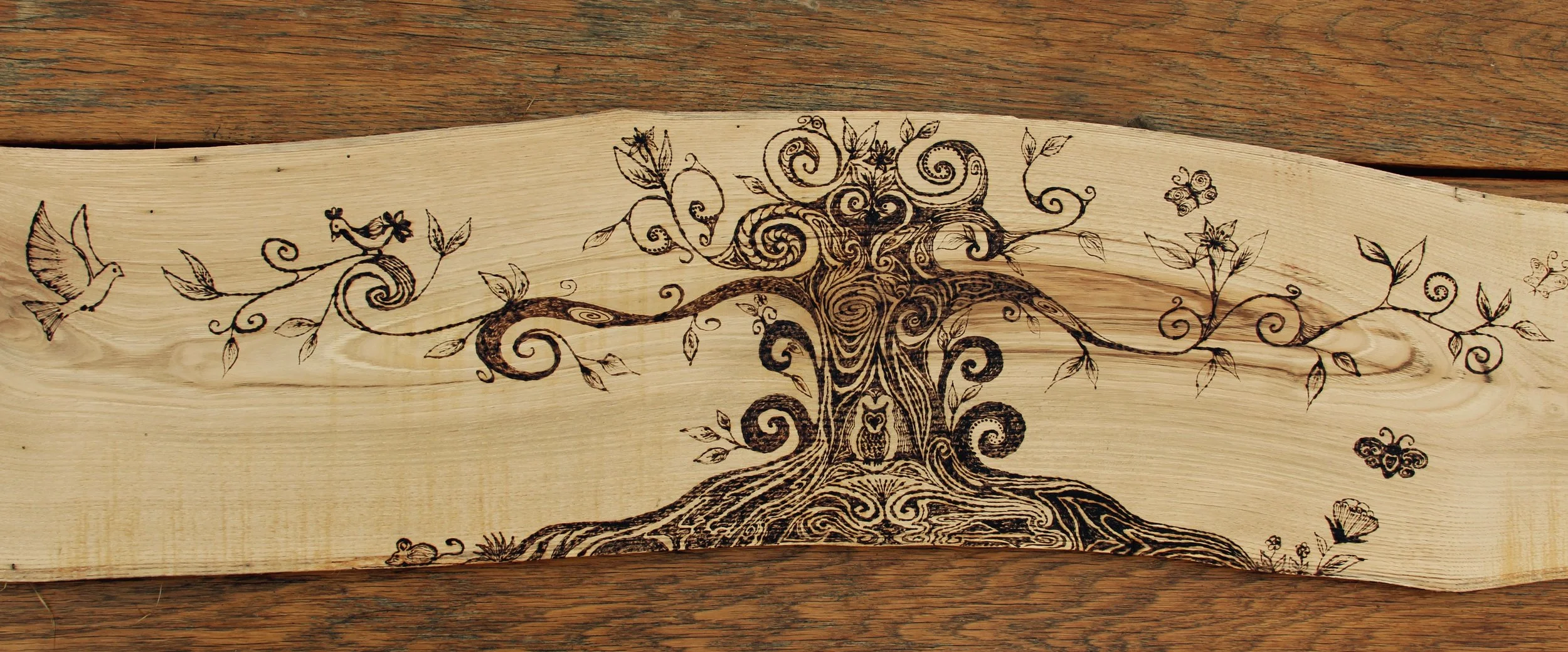'Tree of Life' headboard design