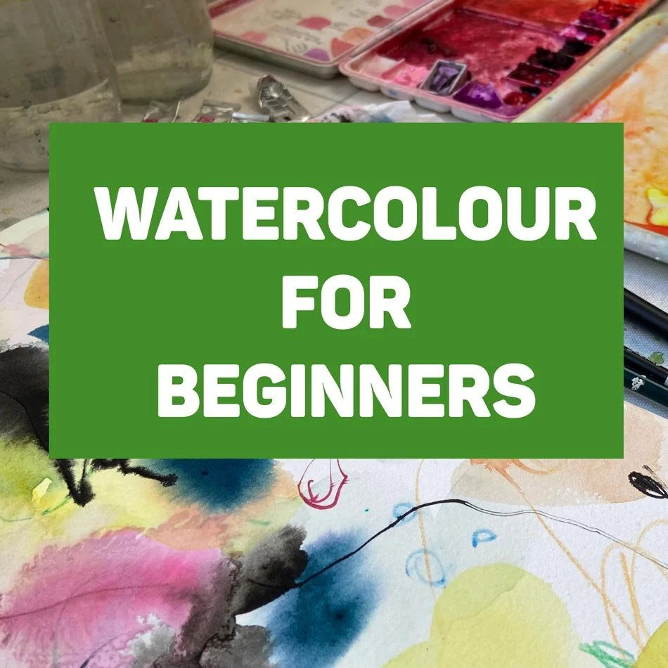 Watercolour for Beginners class in Oxford