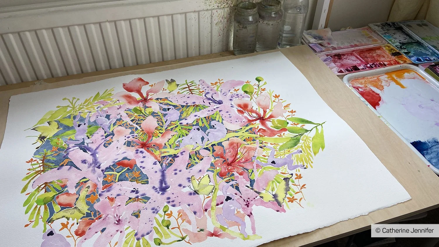 Art as a flow of energy