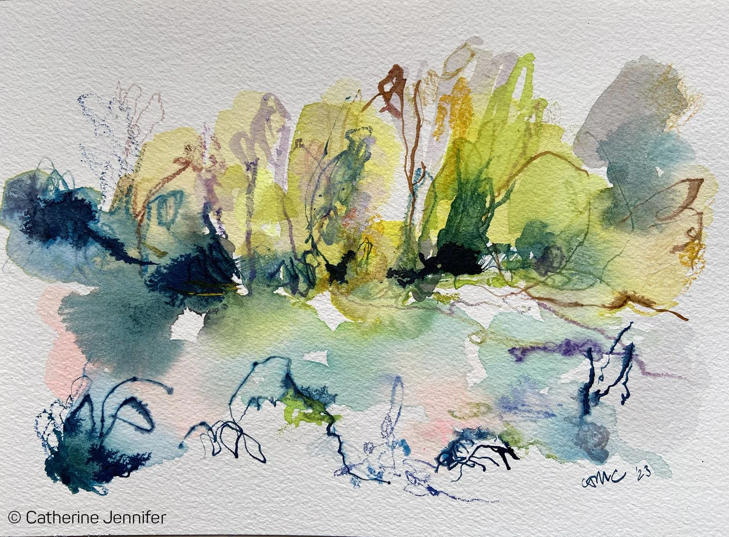 The River at Buscot I (2307)