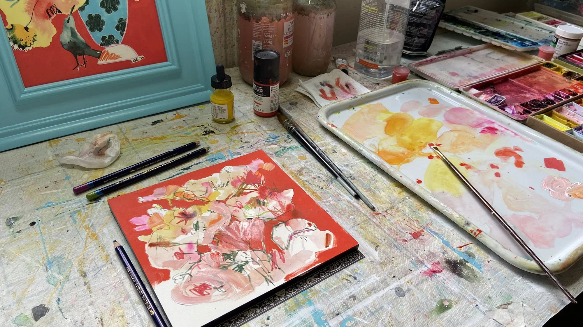 Getting Back to Art after the Easter Holiday: Re-Learning How to Play