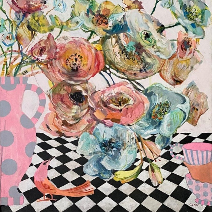 Come to the Langford Arts Festival today and visit my monkeys, birds and other creatures hidden in my paintings! 

It&rsquo;s a beautiful day and the festival and village of Langford Is a fabulous day out! Come and look at art, grab a lunch in the vi