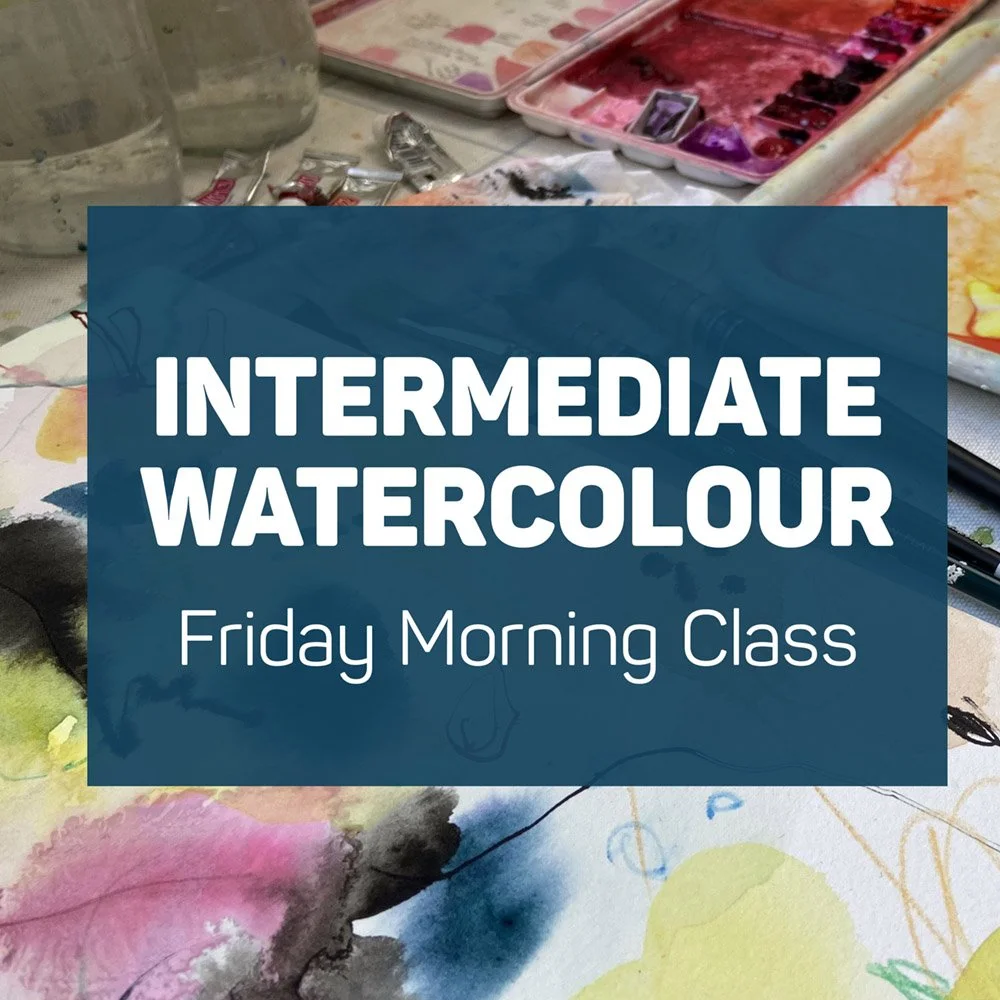 Intermediate watercolour Class with Catherine Jennifer on Friday mornings in Oxford