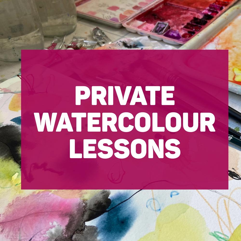 Private or Small Group Watercolour Lessons in Oxford