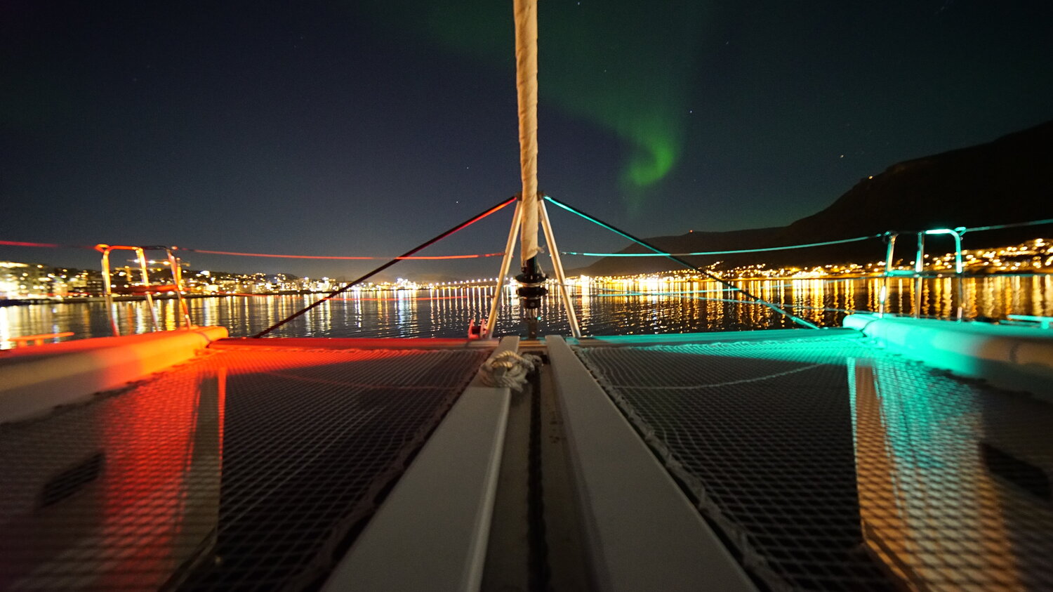 Northern Lights sailing Tromso
