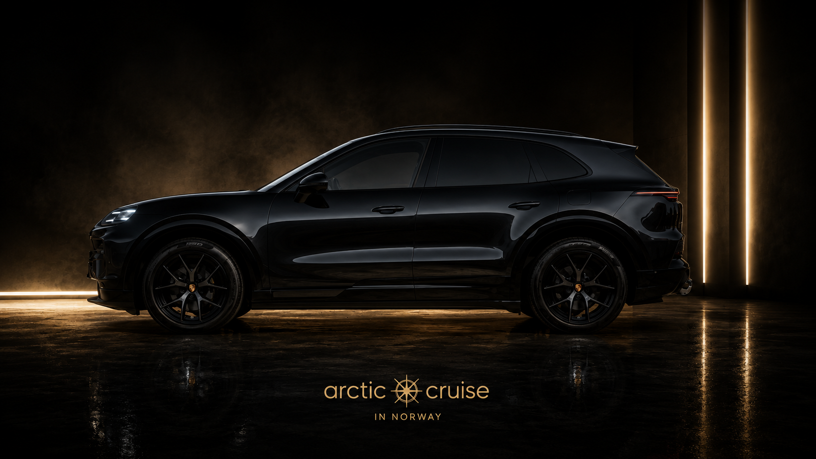 Porsche Cayenne Electric  luxury car III -Arctic Cruise In Norway Luxury logo bunn.png