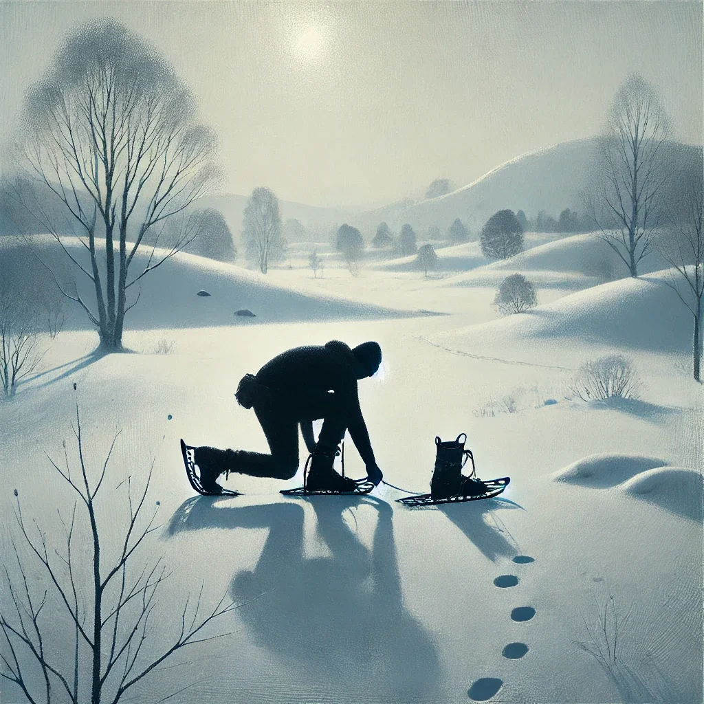 Snowshoeing picture