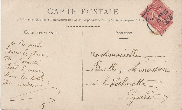 back of poisson avril