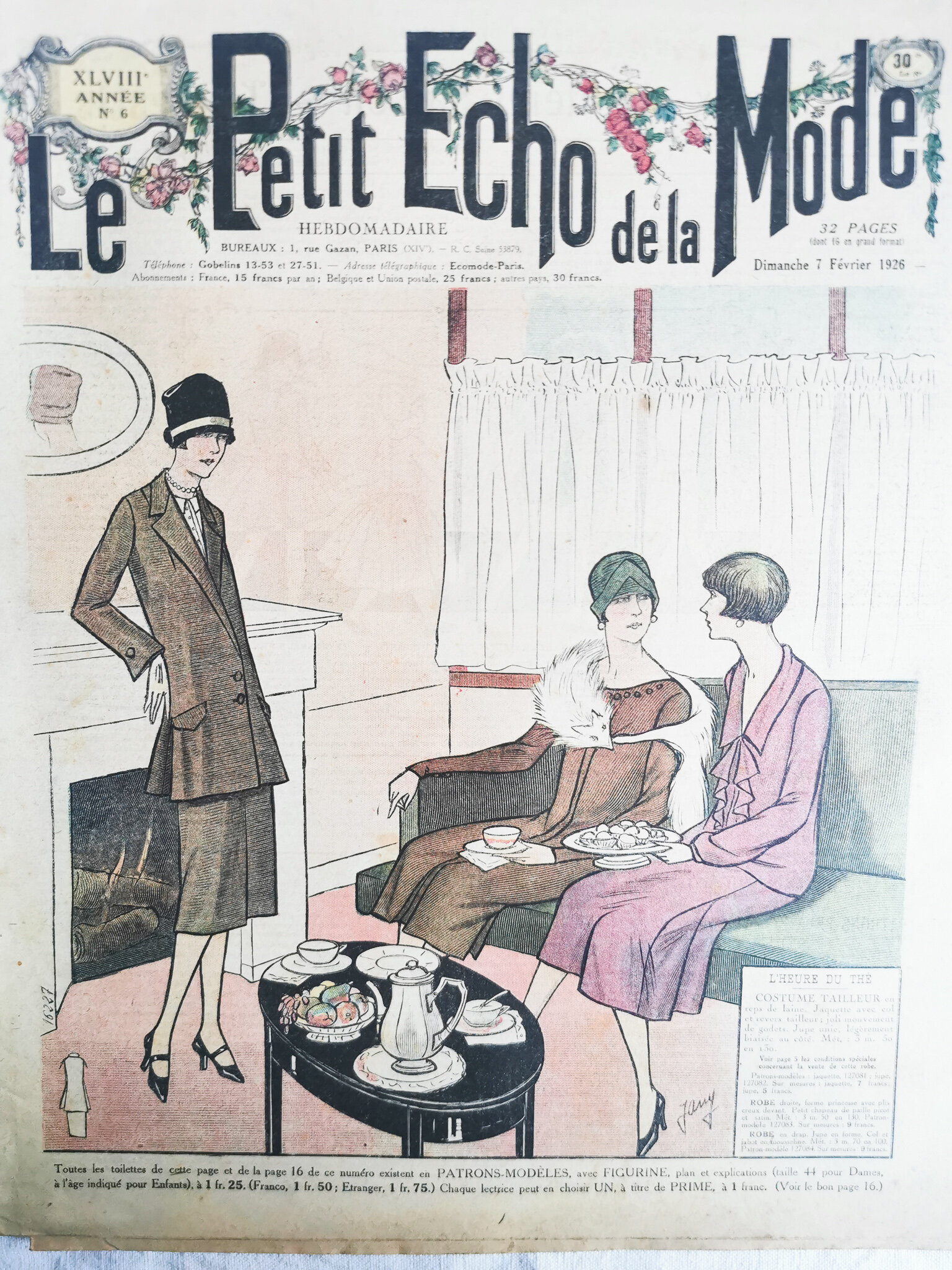 1920s fashion magazine, Le Petit Echo de la Mode (Copy) (Copy) (Copy) — The  French Muse