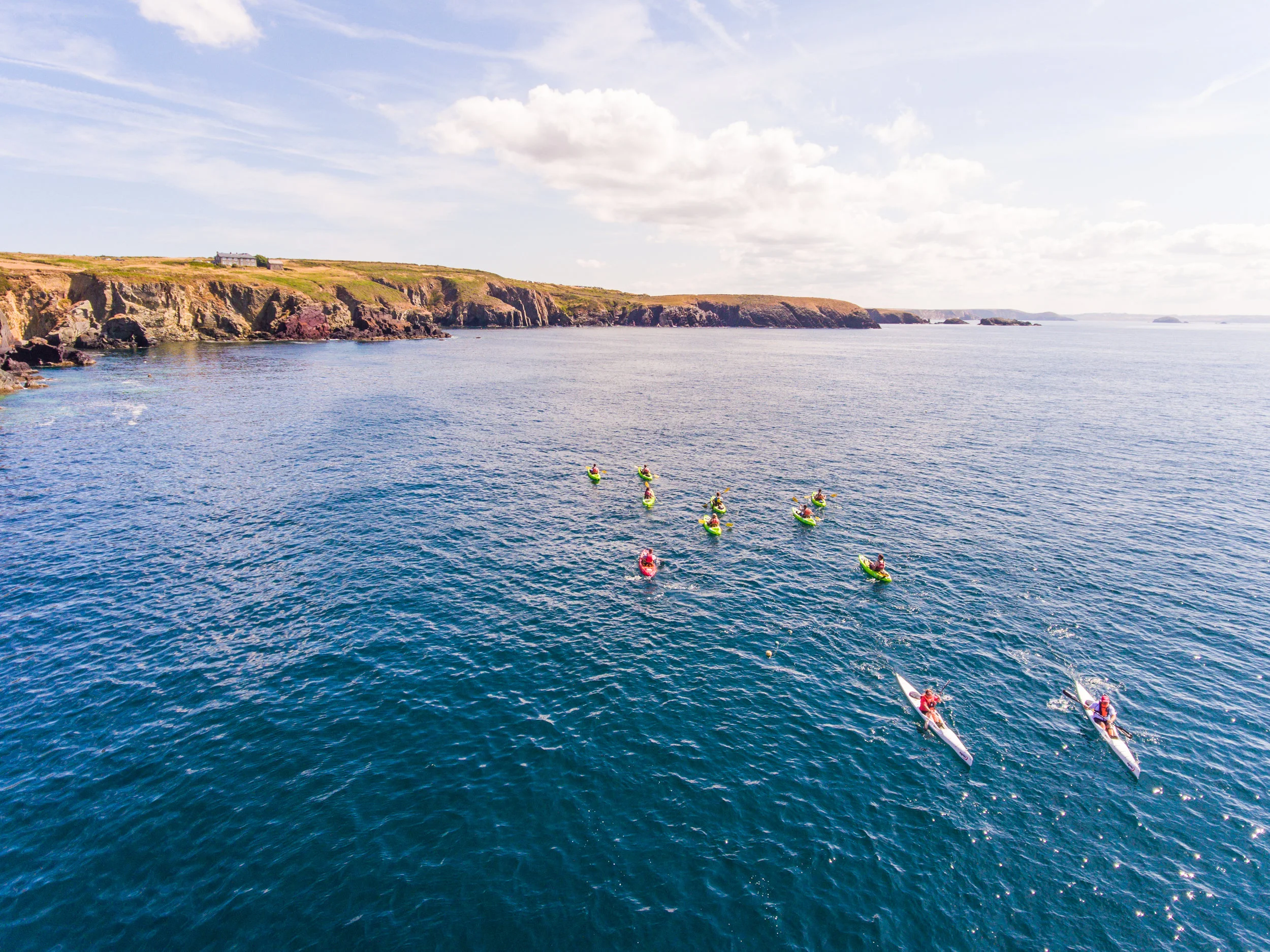 PORTHCLAIS KAYAK AND CLIFFS.JPG