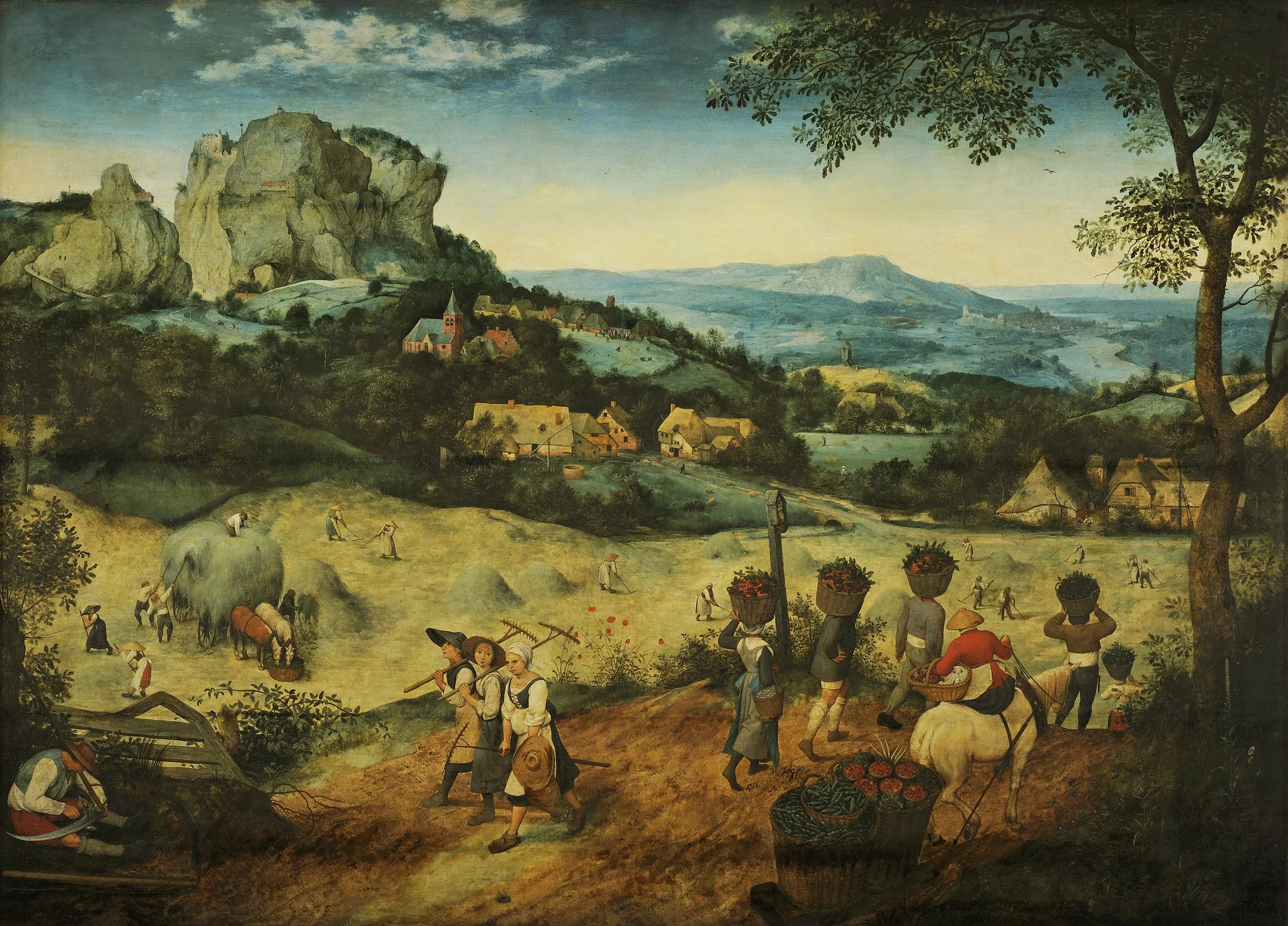 Pieter Brueghel the Elder (1520/25 - 1569) Haymaking, 1565 Oil on Panel The Lobkowicz Collections