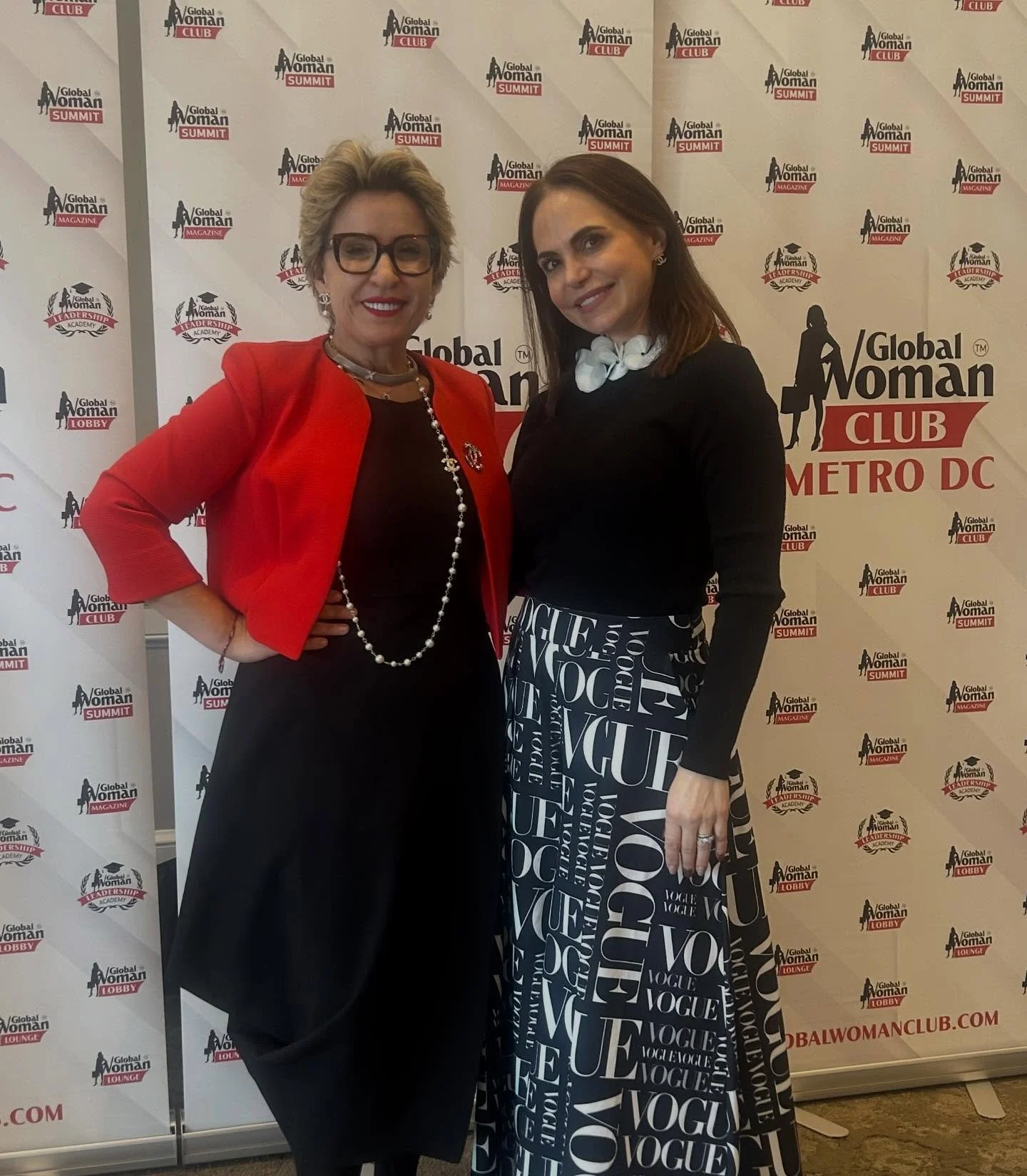 Too much? It was such an honor and a truly inspiring moment for Dr. Eleni Boosalis to connect with @mirela.sula_globalwoman  of @globalwoman_club last Friday. 🤍✨

There&rsquo;s something powerful about women who are leading with vision, courage, and