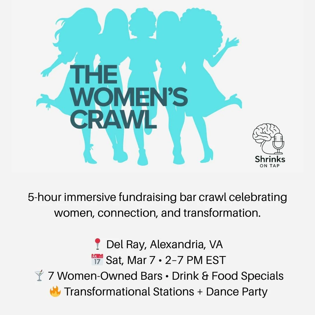 Grab your ladies and get ready to hit the town 💃✨
The Women&rsquo;s Crawl is a high-energy day of connection, laughter, movement, and feel-good vibes through Del Ray. Think cocktails &amp; mocktails, new friendships, playful moments, and a whole lot