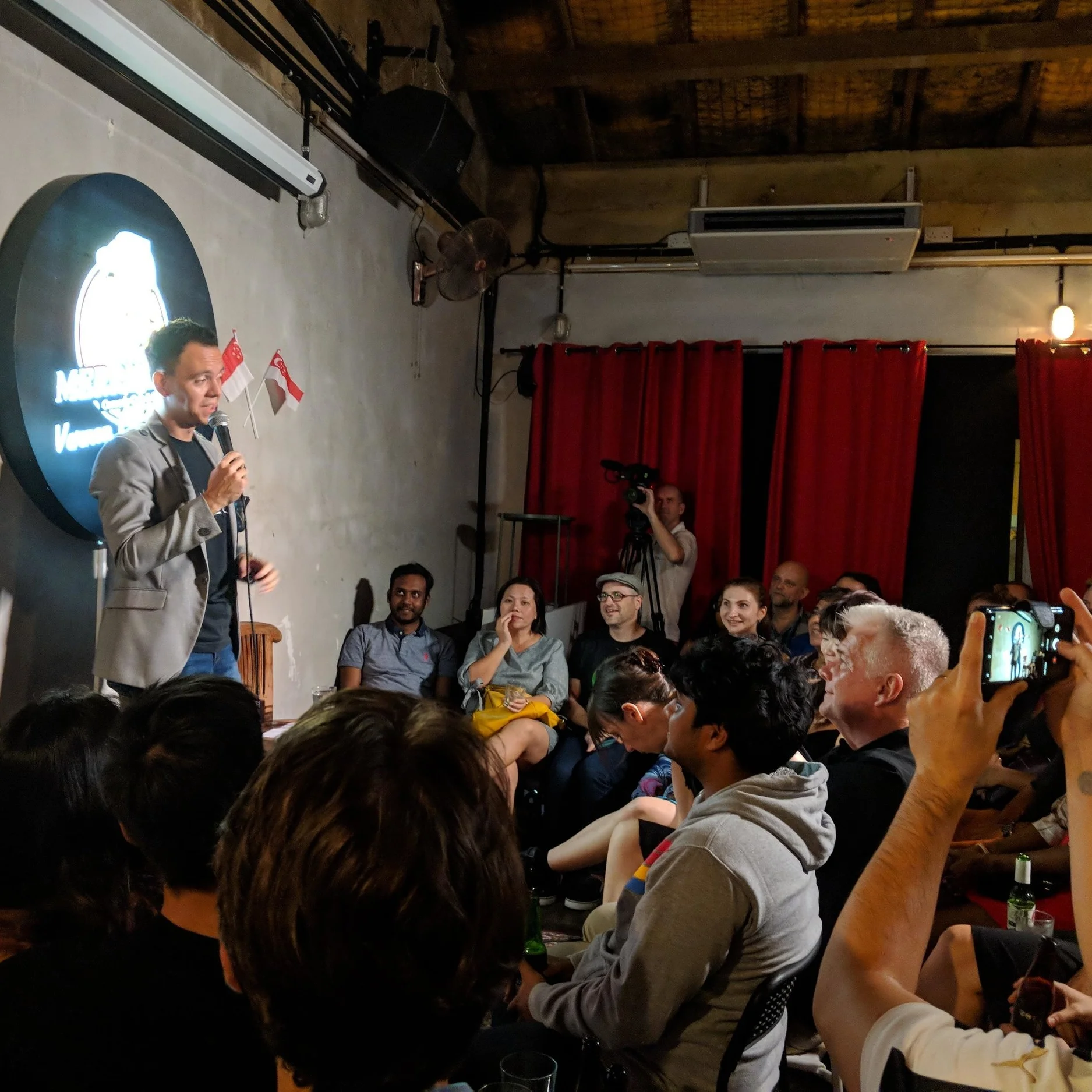 Thank you for supporting the "Russian Comedian" solo show premiere!