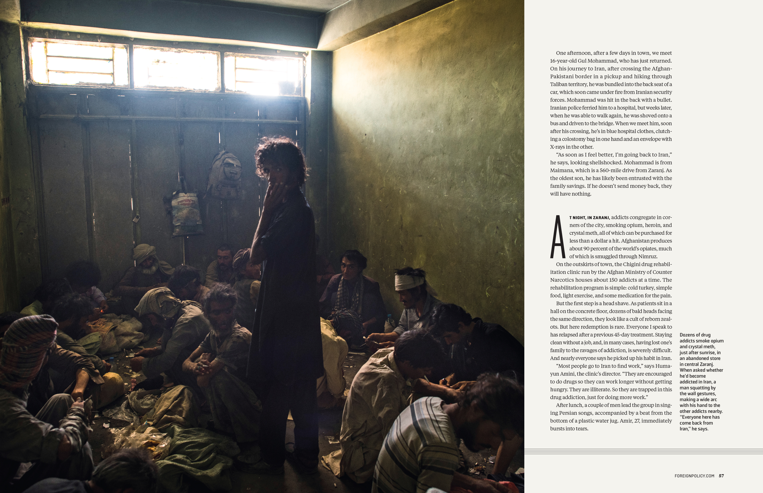  On The Edge of Afghanistan. For Foreign Policy Magazine. Text by Sune Engel Rasmussen. Photos by Andrew Quilty. 12.9.2017.   http://foreignpolicy.com/2017/09/12/on-the-edge-of-afghanistan-taliban-iran-war-united-states/  