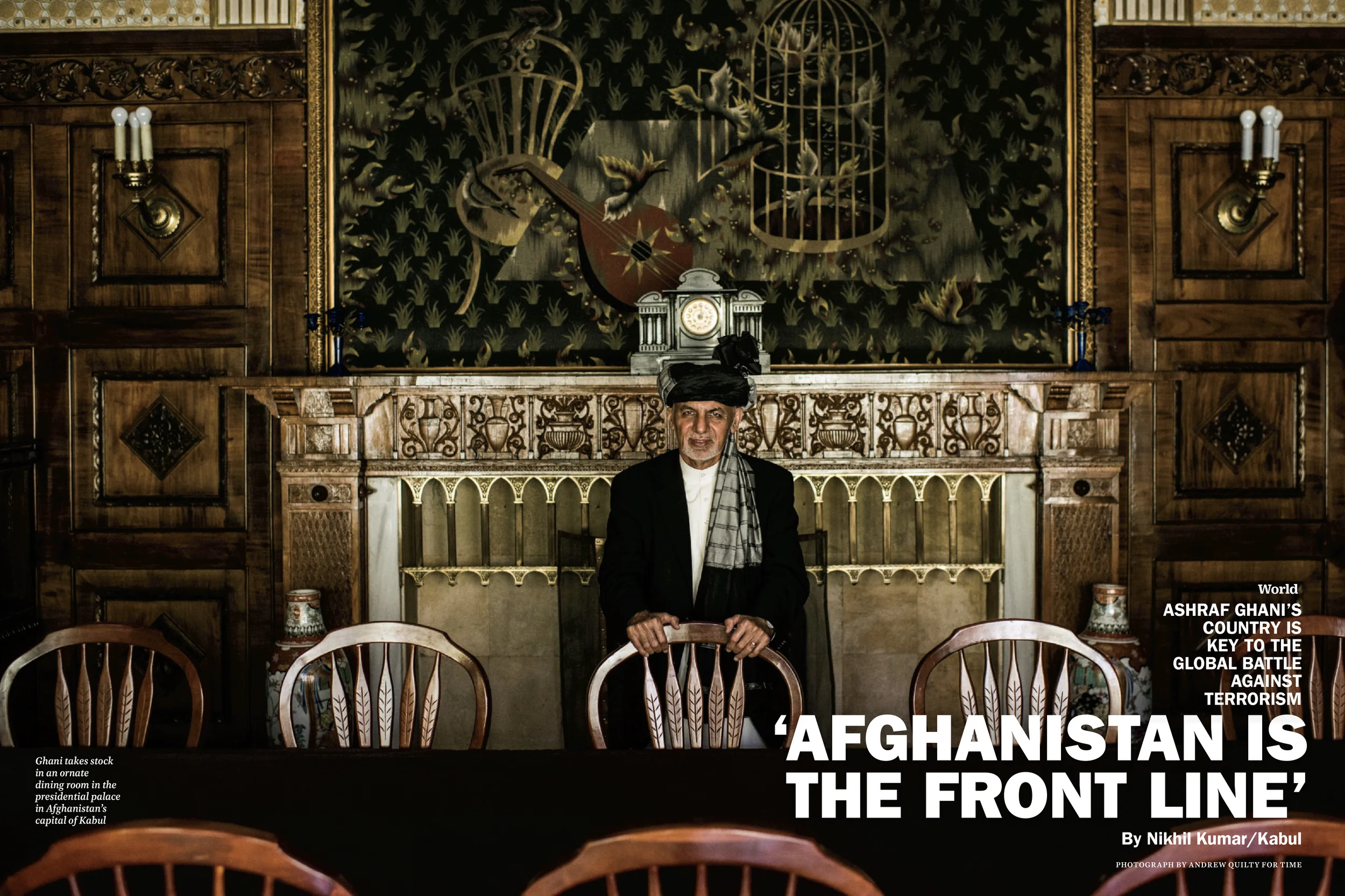  Cover story by Nikhil Kumar. Photos by Andrew Quilty. For TIME Magazine. 1.6.2017.   http://time.com/4800800/afghanistan-is-the-front-line/  