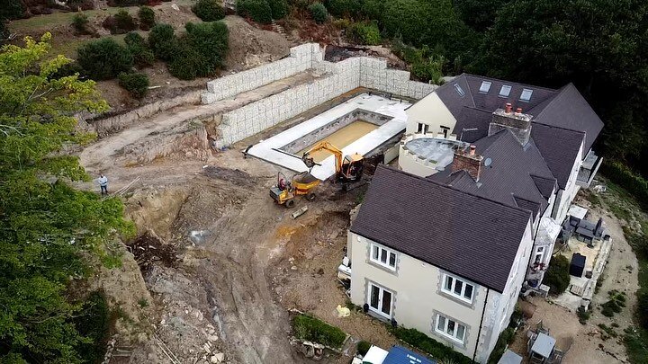 Great progress being made on site with our oak frame swimming pool complex.
@ocallaghanconstructionltd