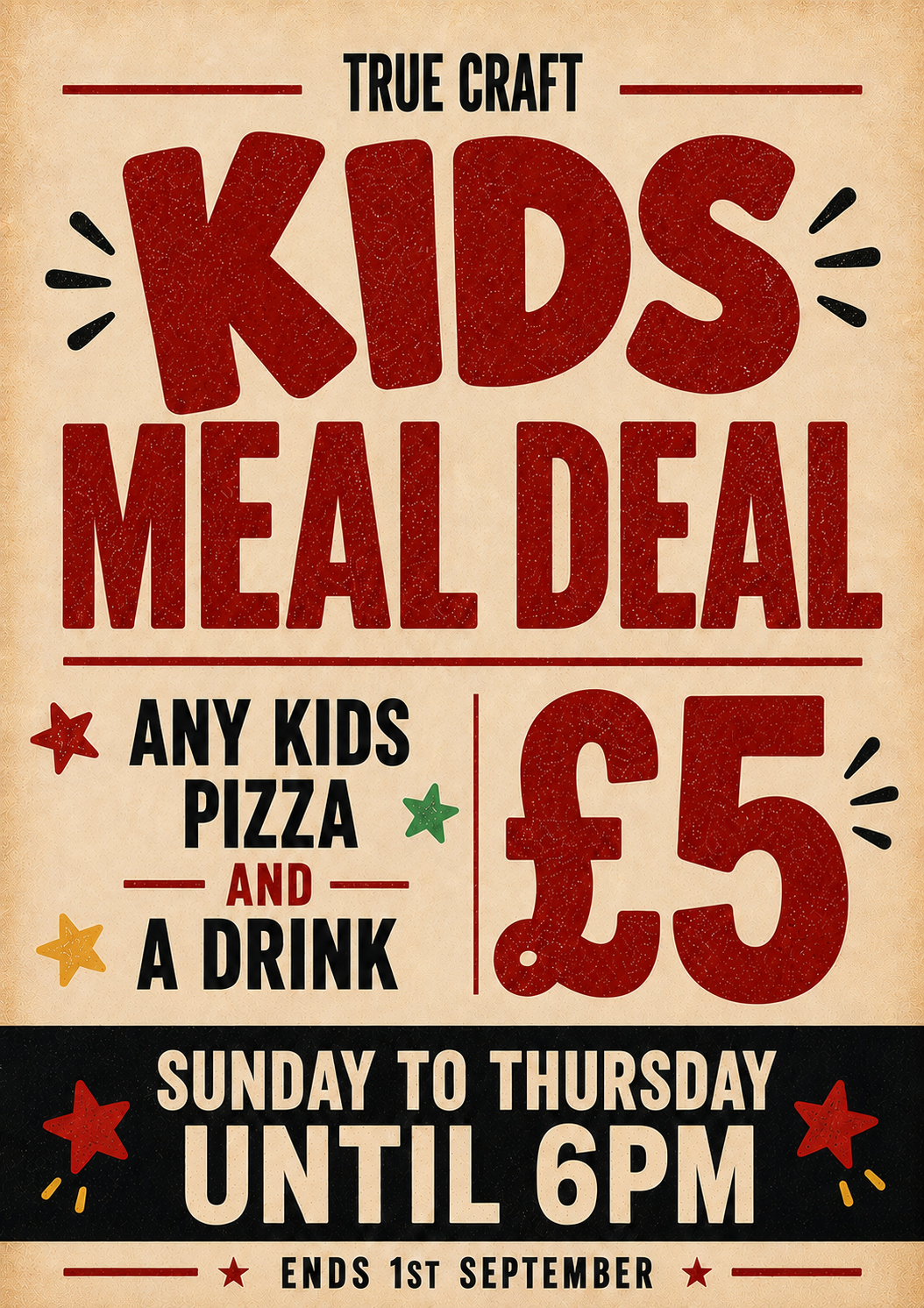 Kids' £5 Meal Deal