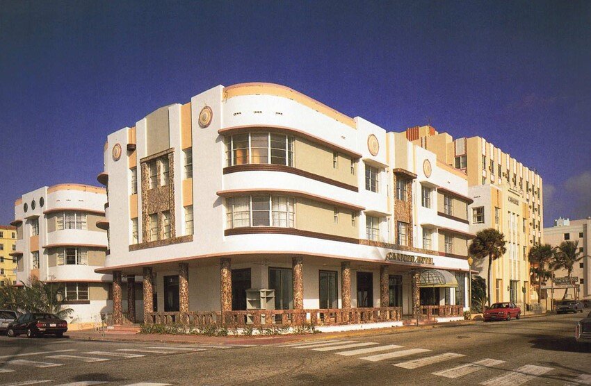 The Cordozo, 1300 Ocean Drive,  Miami, designed by Henry Hohauser, 1939