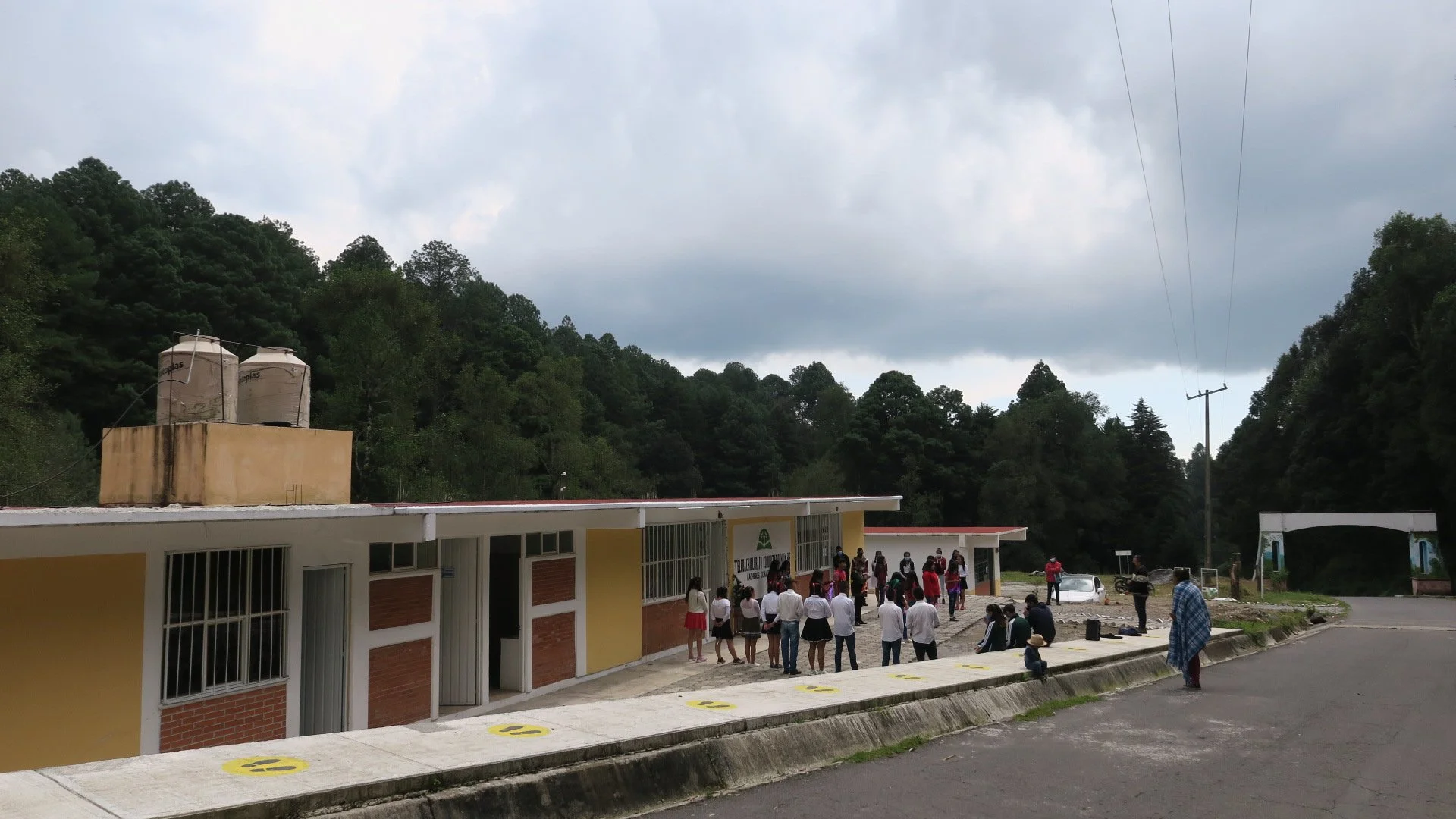 High school at Cerro Pelon Sanctuary
