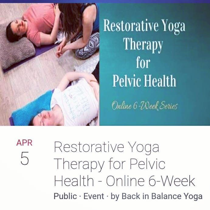 Ticket link in bio.
Join Jessica Mayberry for this 6-week online Yoga Therapy series specifically designed for those suffering from issues concerning their pelvic floor. Pelvic floor dysfunction touches a range of issues from incontinence and leakage