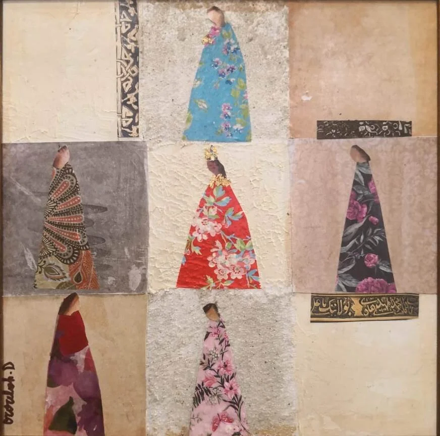 Purchased several works by Oroubah Dieb