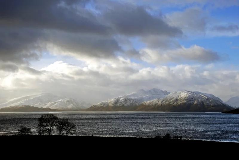 The Isle of Skye from Balmacara, Loch Alsh, Scotland 2010