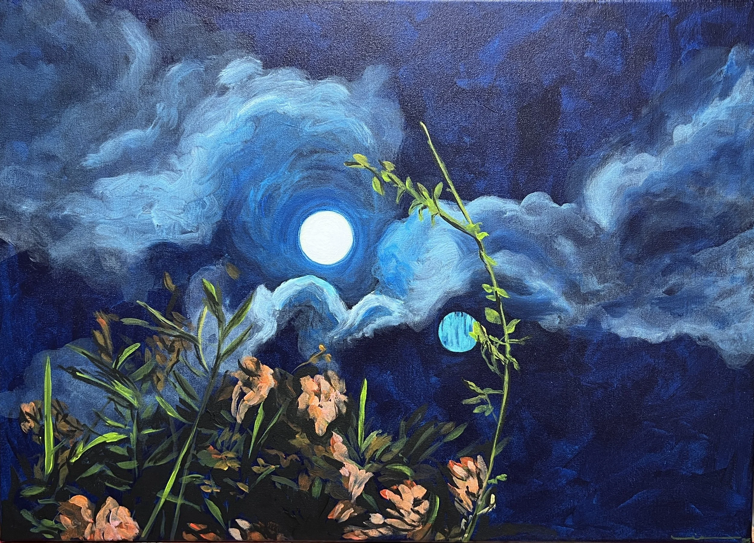 Blue Moon, palimpsest I