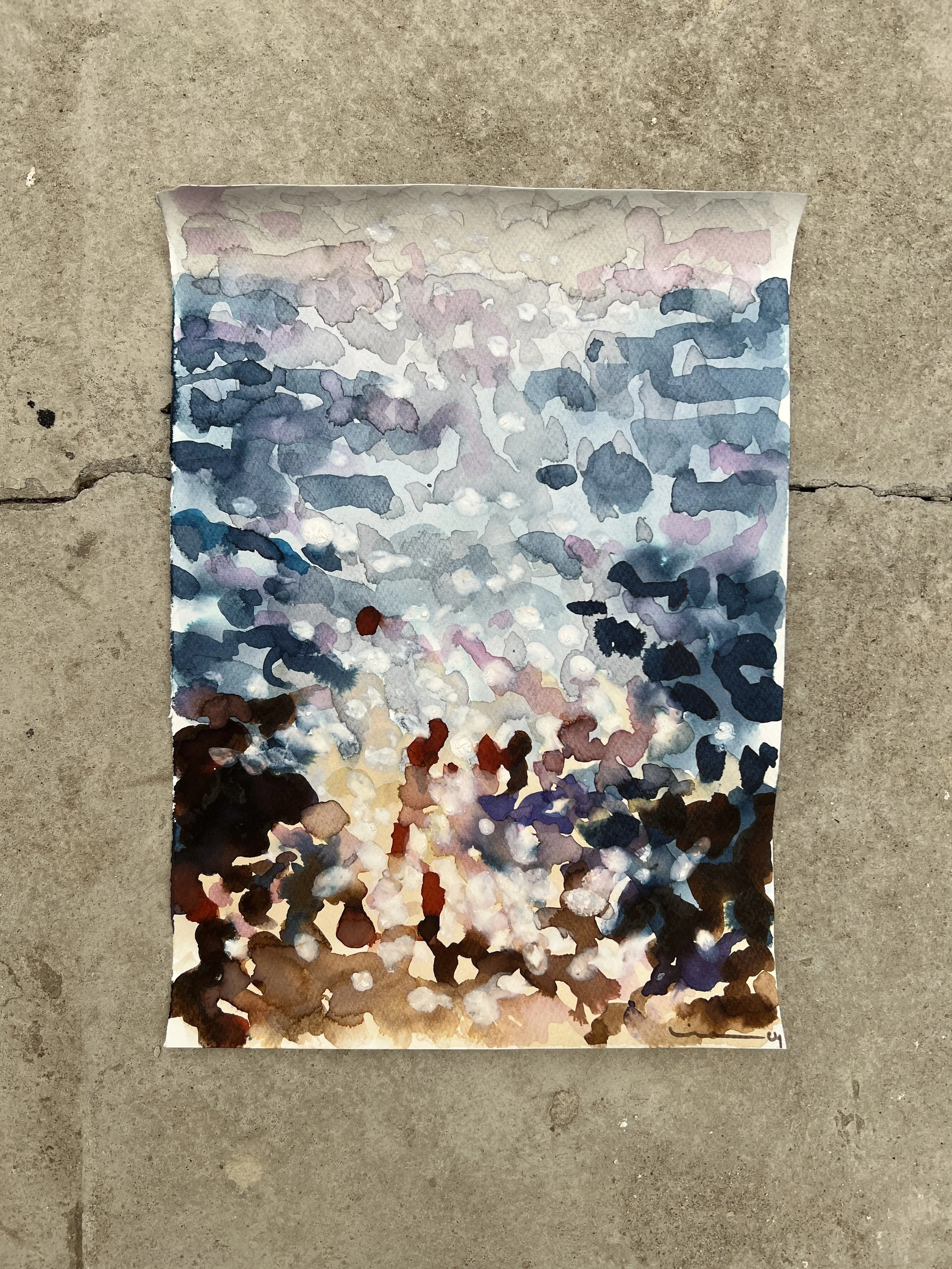 SunIsShining_the WeatherIsSweet-WatercolorOnPaperA4-LiaFerreira.JPG