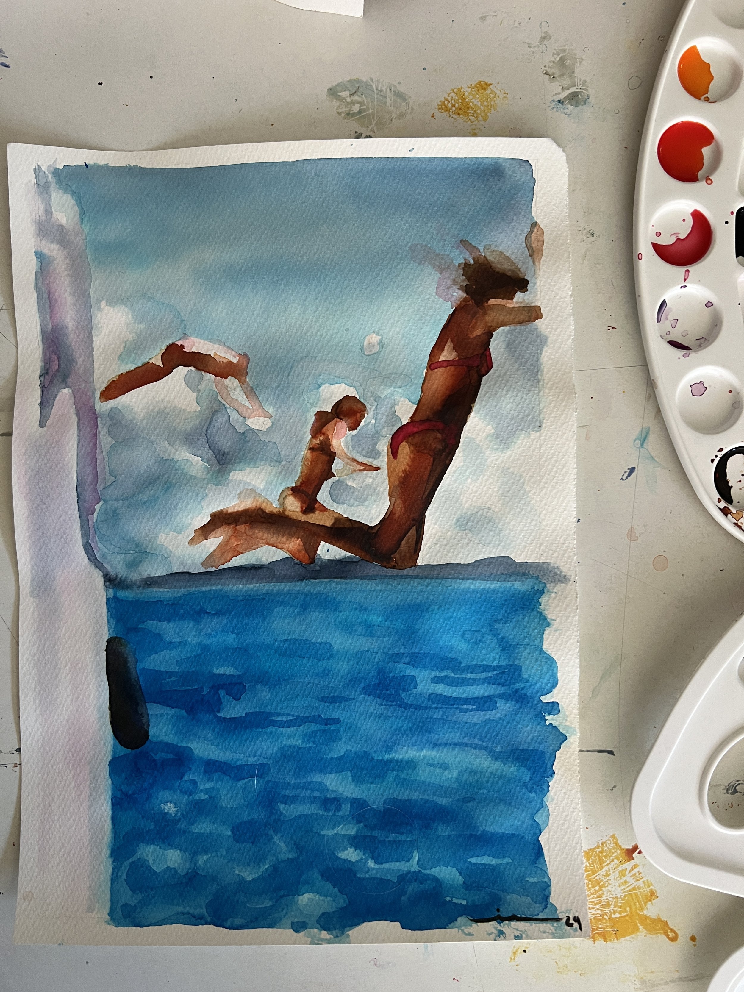 Plunge-WaterclorOnPaper-A4-LiaFerreira11.JPG