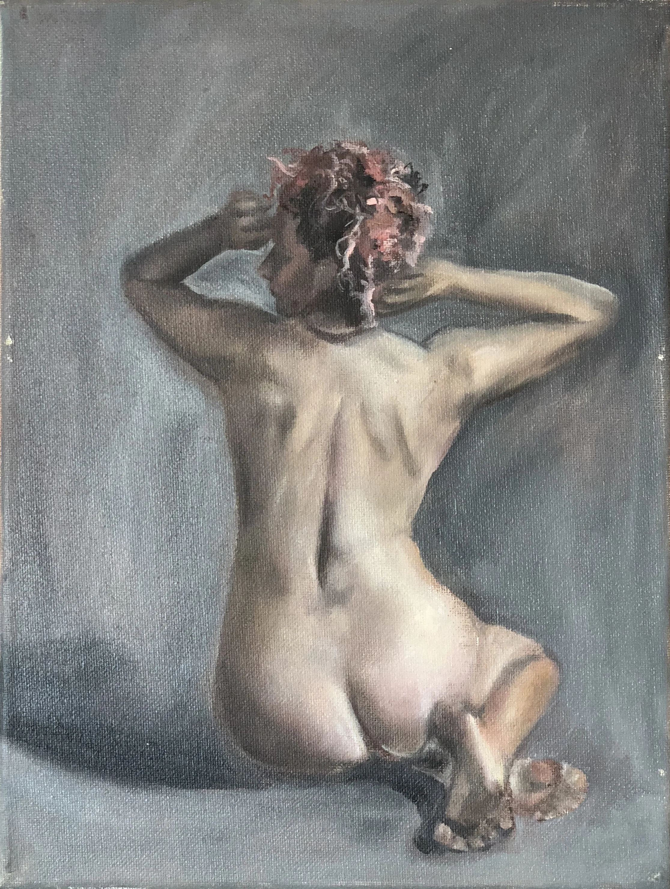 Female back torso study