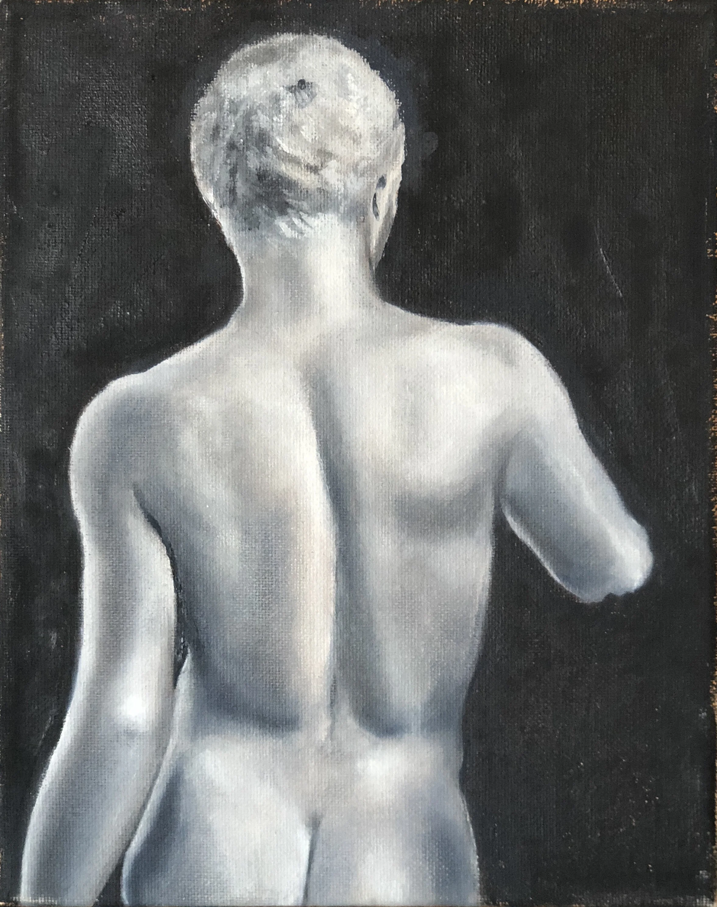 Male Back Torso Study